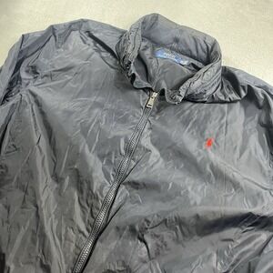 Polo Ralph Lauren Mens Packable Windbreaker Size 3XLT Navy